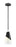 1 Light Pendant | 828P7-ROD-MB