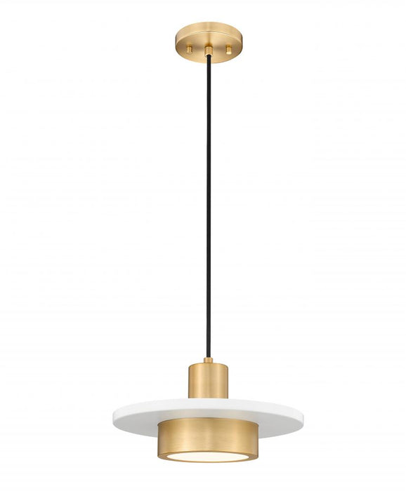 1 Light Pendant | 829P12-MW-MGLD-LED