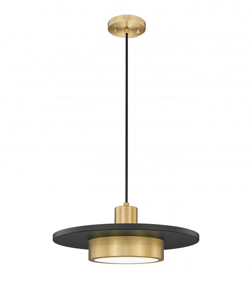 1 Light Pendant | 829P16-MB-MGLD-LED