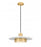 1 Light Pendant | 829P16-MW-MGLD-LED