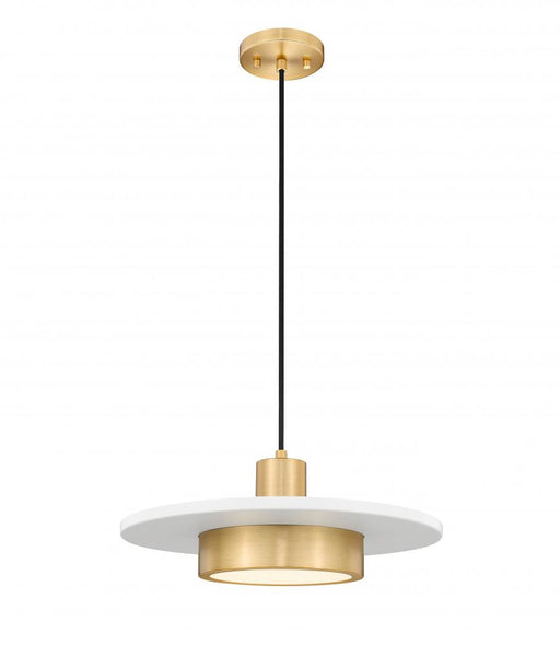 1 Light Pendant | 829P16-MW-MGLD-LED