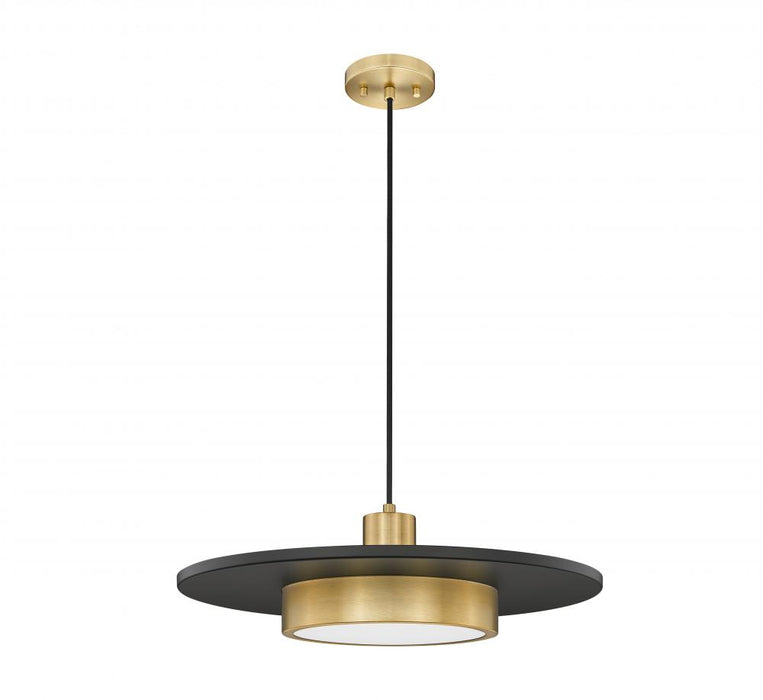1 Light Pendant | 829P20-MB-MGLD-LED
