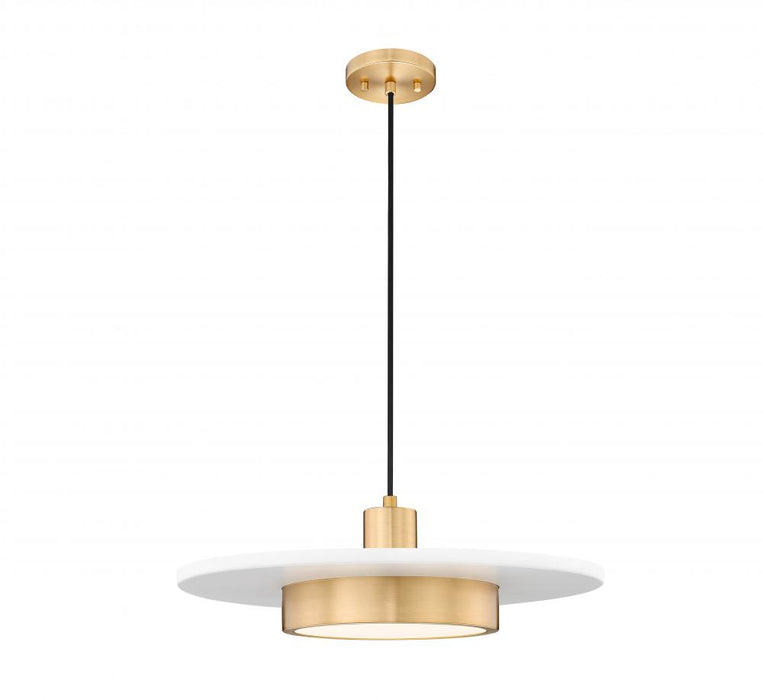 1 Light Pendant | 829P20-MW-MGLD-LED