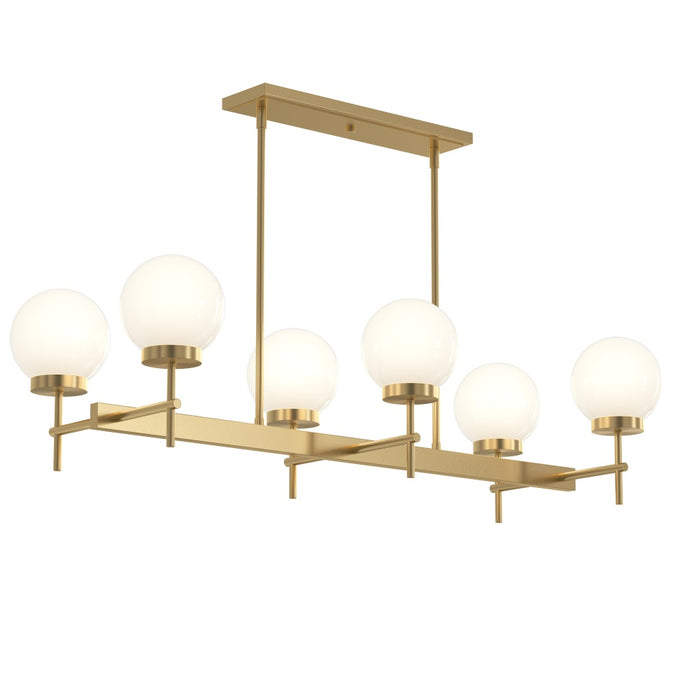 Rigsby Six-light Linear Chandelier | P400471-191