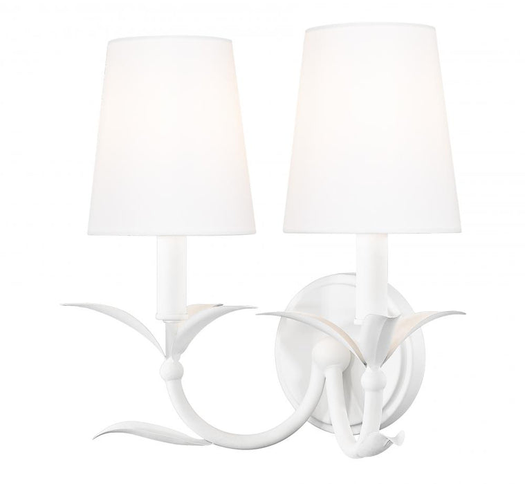 2 Light Wall Sconce | 830-2S-TXWH