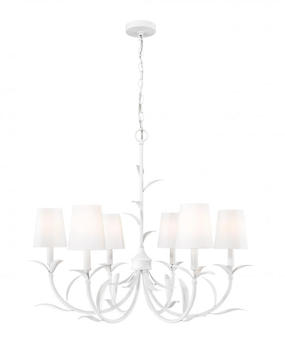 6 Light Chandelier | 830-31TXWH