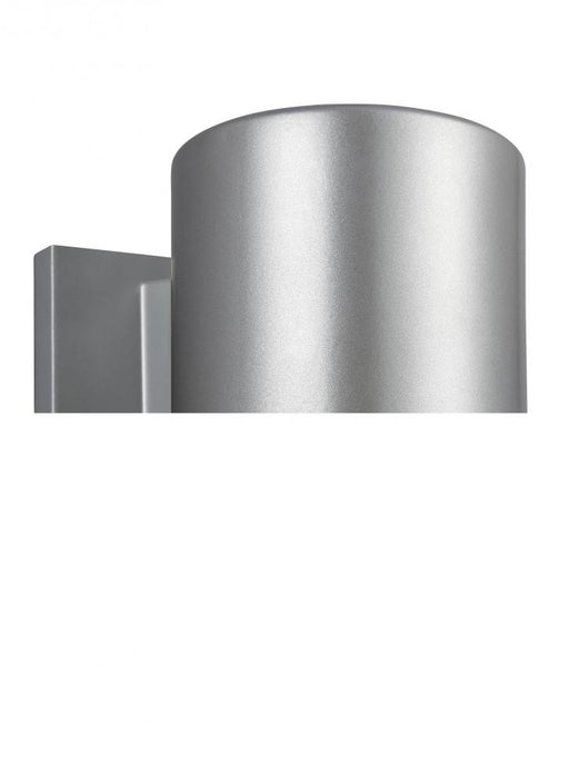 Visual Comfort & Co. Studio Collection Outdoor Cylinders transitional 1-light LED outdoor exterior small wall lantern sconce in painted bru