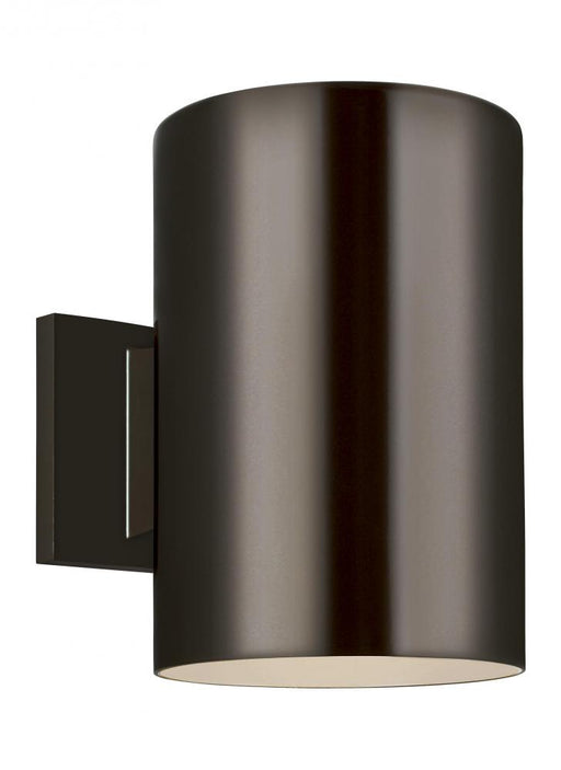 Visual Comfort & Co. Studio Collection Outdoor Cylinders transitional 1-light LED outdoor exterior large turtle friendly wall lantern sconc