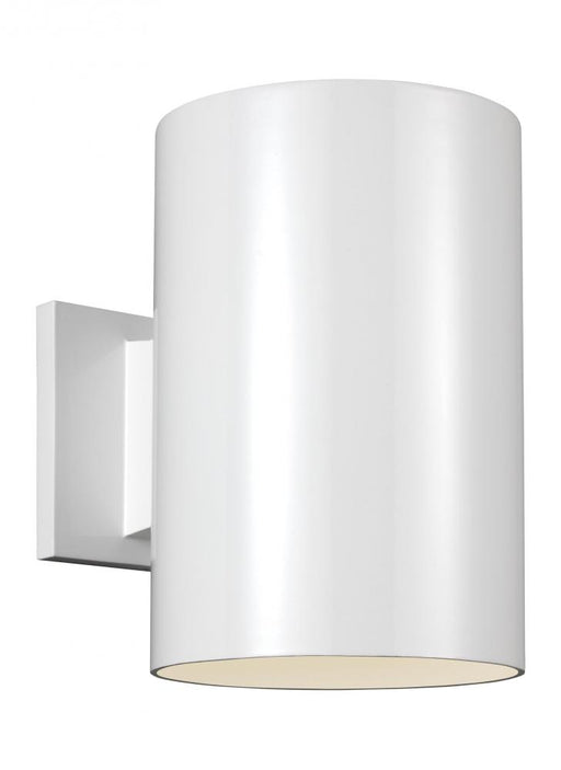 Visual Comfort & Co. Studio Collection Outdoor Cylinders transitional 1-light LED outdoor exterior large turtle friendly wall lantern sconc