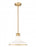 1 Light Pendant | 831P12-MGLD