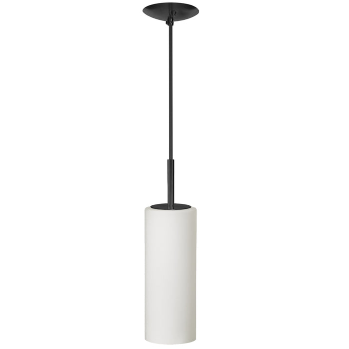 1lt Incandescent Pendant, Mb W/ Wh Glass | 83202-MB-WH