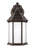 Generation Lighting Sevier traditional 1-light outdoor exterior small downlight outdoor wall lantern sconce in antique b