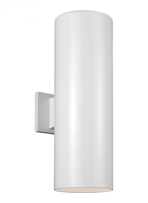 Outdoor Cylinders Large 2 Led Wall Lantern | 8413997S-15