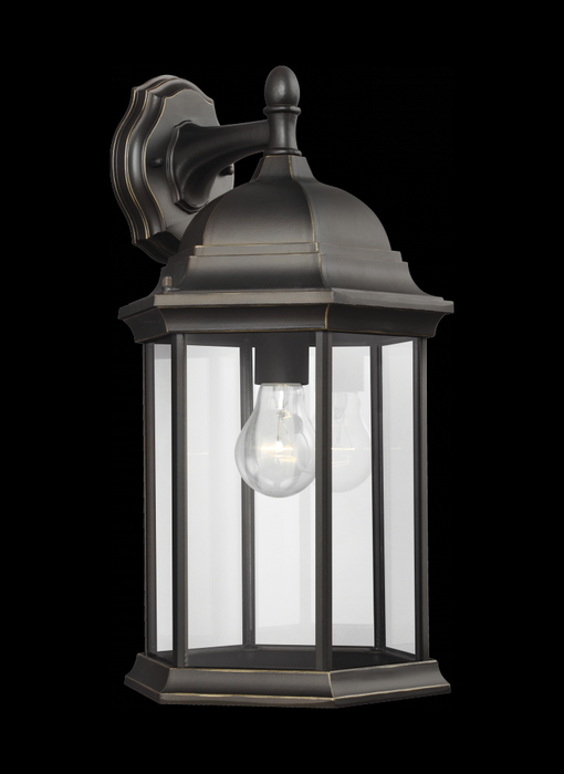 Sevier Large One Light Downlight Outdoor Wall Lantern | 8438701-71