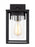 Visual Comfort & Co. Studio Collection Vado transitional 1-light LED outdoor exterior small wall lantern sconce in black finish with clear