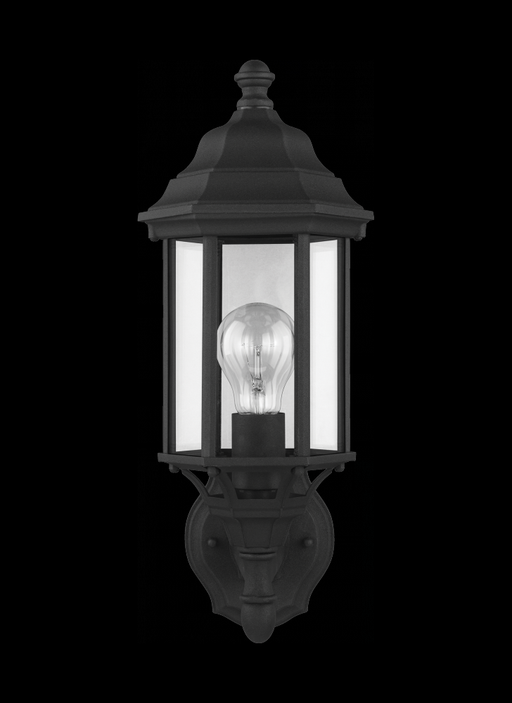 Sevier Small One Light Uplight Outdoor Wall Lantern | 8538701-12
