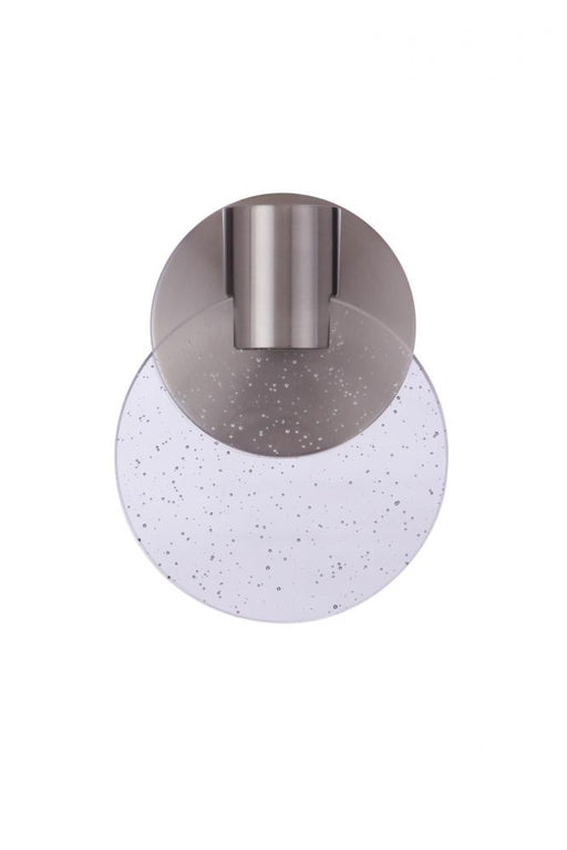 Craftmade Glisten 1 Light LED Wall Sconce in Brushed Polished Nickel