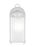 New Castle Large One Light Outdoor Wall Lantern | 8593001-15