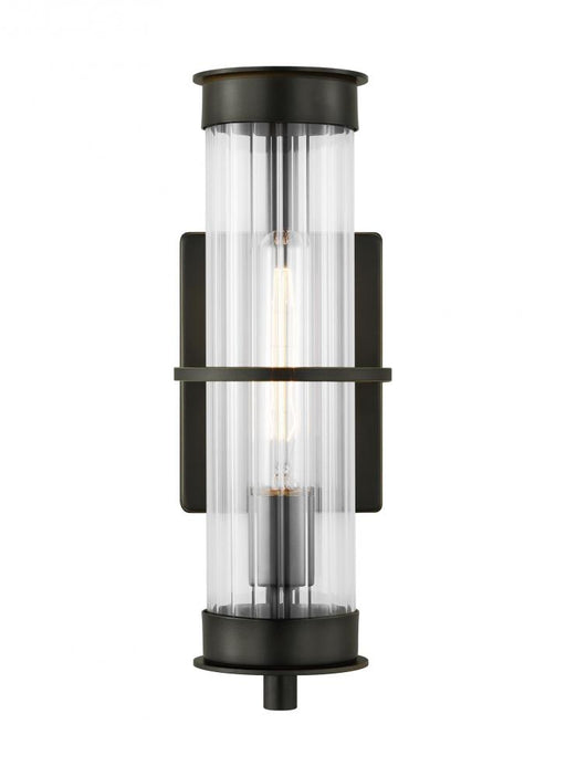 Alcona Transitional 1-light Led Outdoor Exterior Medium Wall Lantern In Antique Bronze Finish With C | 8626701EN7-71