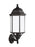 Generation Lighting Sevier traditional 1-light LED outdoor exterior large uplight outdoor wall lantern sconce in antique