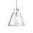 1lt Incandescent Pendant, Pc W/ Clear Glass | 871P-PC