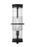 Alcona Transitional 1-light Led Outdoor Exterior Large Wall Lantern In Black Finish With Clear Flute | 8726701EN7-12