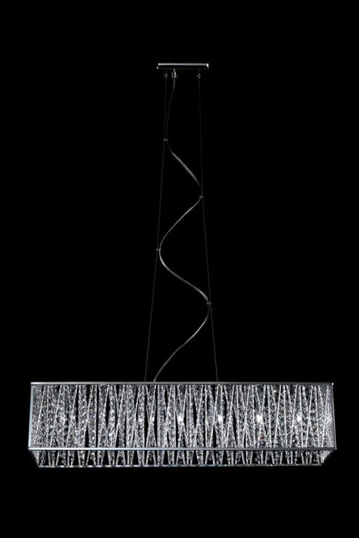 7 Light Linear Chandelier | 872CH-34