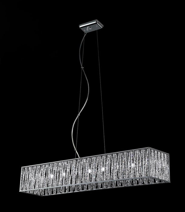 9 Light Linear Chandelier | 872CH-45