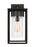 Visual Comfort & Co. Studio Collection Vado transitional 1-light LED outdoor exterior large wall lantern sconce in antique bronze finish wi