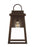 Visual Comfort & Co. Studio Collection Founders modern 1-light outdoor exterior large wall lantern sconce in antique bronze finish with cle