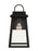 Founders Modern 1-light Led Outdoor Exterior Large Wall Lantern Sconce In Black Finish With Clear Gl | 8748401EN7-12