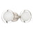 2 Light Vanity Light / Murale De Salle De Bain 2 Light | 206972A