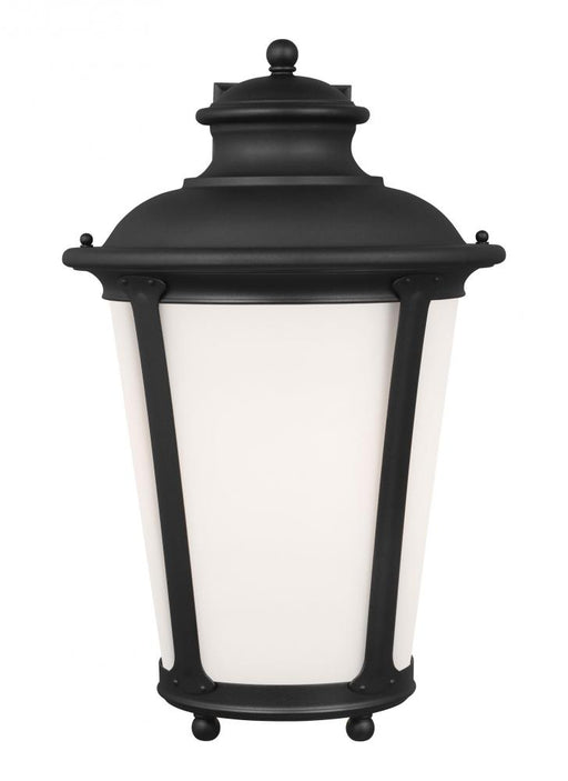 Generation Lighting Cape May traditional 1-light outdoor exterior extra large 20'' tall wall lantern sconce in b