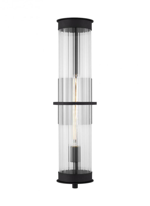 Alcona Transitional 1-light Led Outdoor Exterior Extra Large Wall Lantern In Black Finish | 8826701EN7-12
