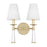 Baxter 12'' Aged Brass Sconce | 8862-AG