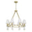 Baxter 31.5'' Aged Brass Chandelier | 8867-AG