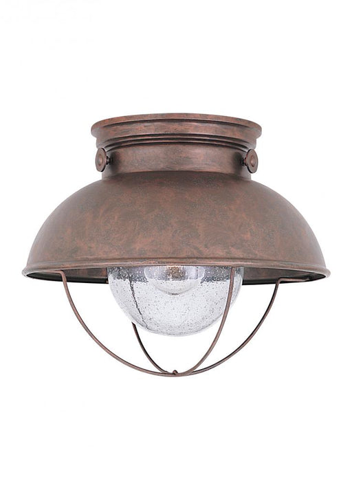 Sebring One Light Outdoor Ceiling Flush Mount | 8869-44