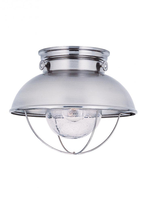 Sebring One Light Outdoor Ceiling Flush Mount | 8869-98