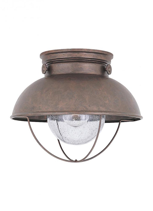 Sebring One Light Outdoor Ceiling Flush Mount | 8869EN3-44