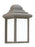 Generation Lighting Mullberry Hill traditional 1-light outdoor exterior wall lantern sconce in bronze finish with smooth