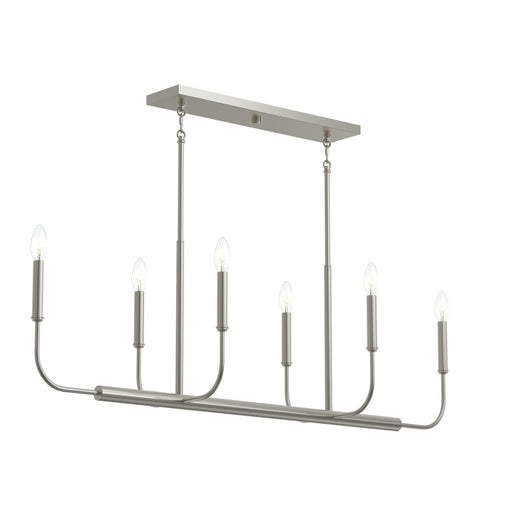 Reines Six-light Linear Chandelier | P400450-009