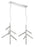12 Light Linear Chandelier | 917-6CH-LED-2LCH