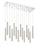 14 Light Chandelier | 917MP12-BN-LED-14LCH