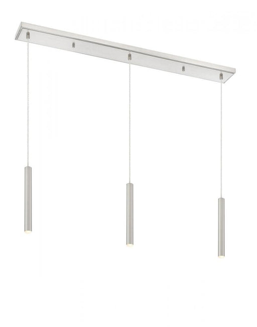 3 Light Linear Chandelier | 917MP12-BN-LED-3LBN