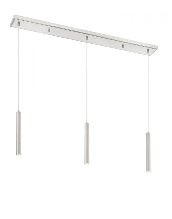 3 Light Linear Chandelier | 917MP12-BN-LED-3LBN