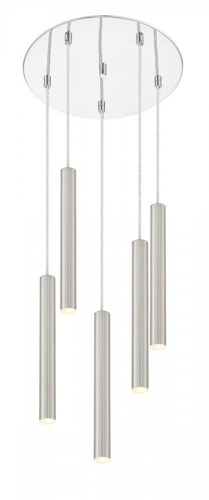 5 Light Chandelier | 917MP12-BN-LED-5RCH