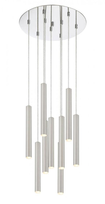 9 Light Chandelier | 917MP12-BN-LED-9RCH