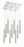 9 Light Chandelier | 917MP12-BN-LED-9SCH