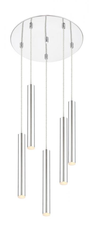 5 Light Chandelier | 917MP12-CH-LED-5RCH