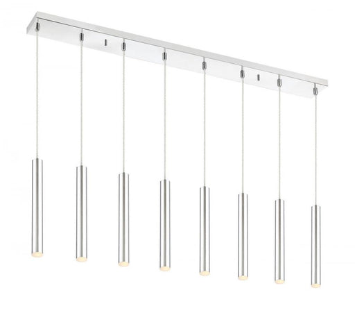 8 Light Linear Chandelier | 917MP12-CH-LED-8LCH
